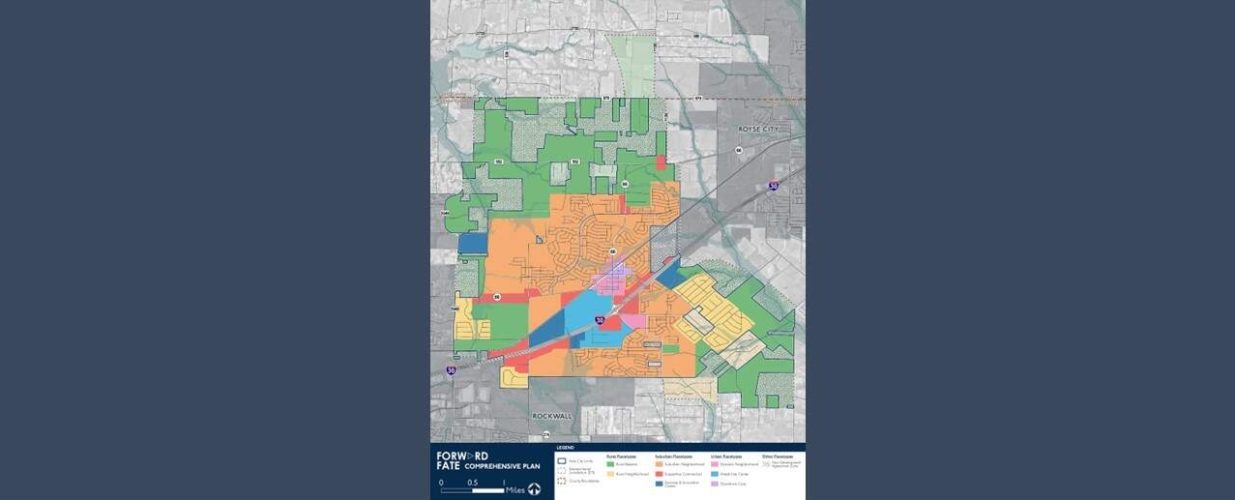 Fate Comprehensive Plan map